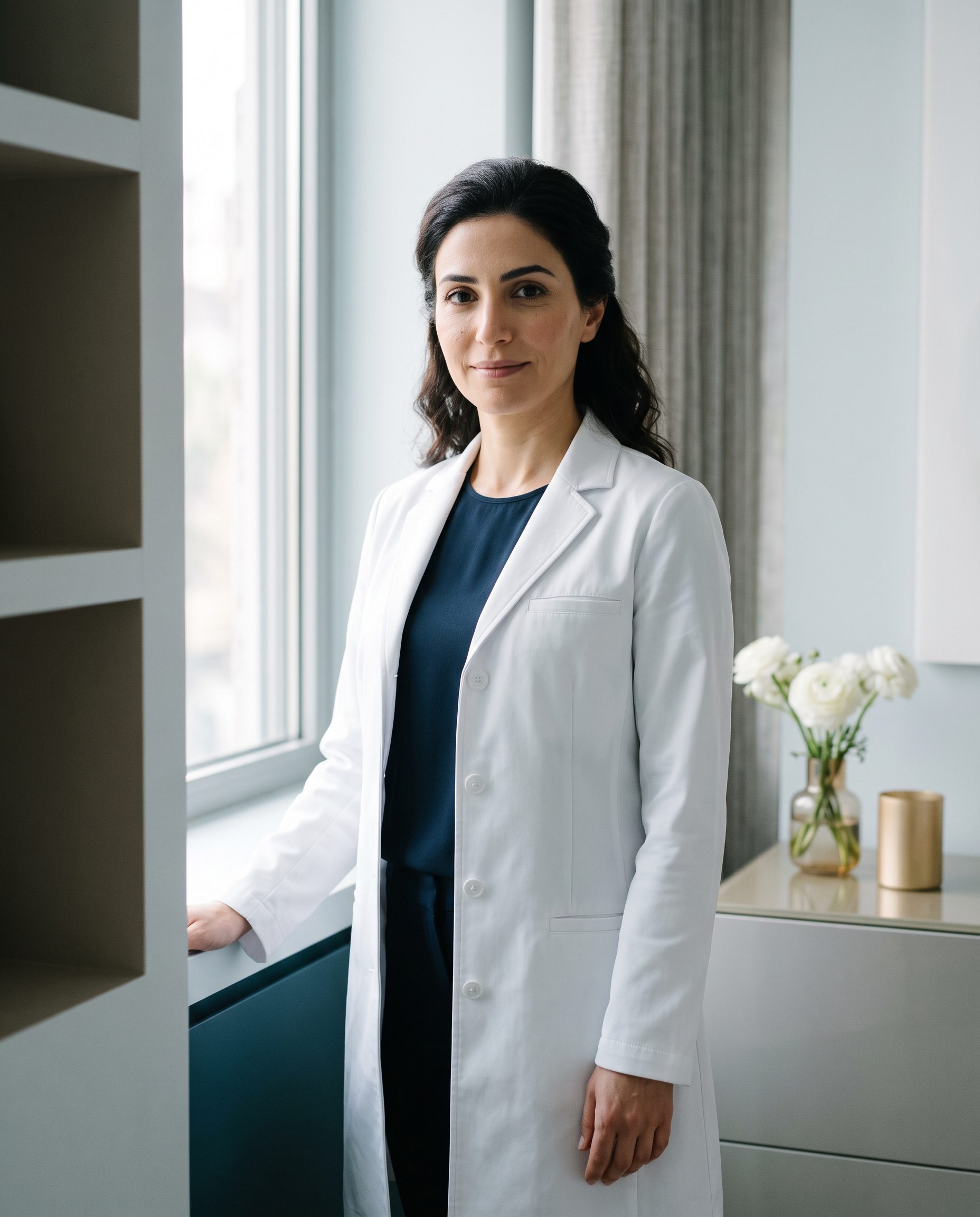 Portrait of the clinic's aesthetic physician
